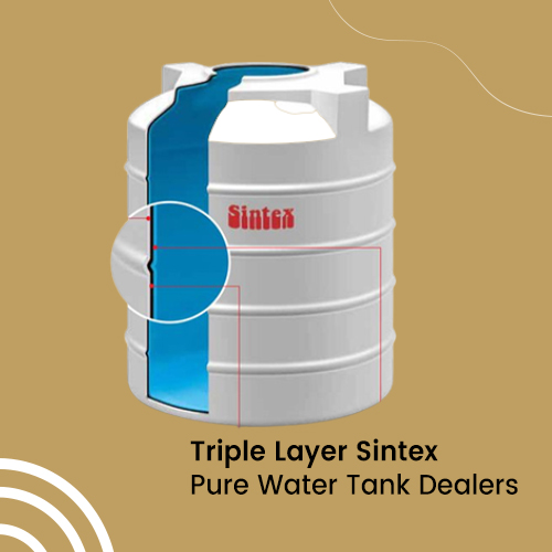 Triple layer Sintex pure water tank Dealers