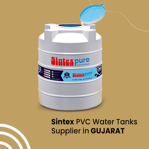 sintex pvc water tanks supplier in Gujarat